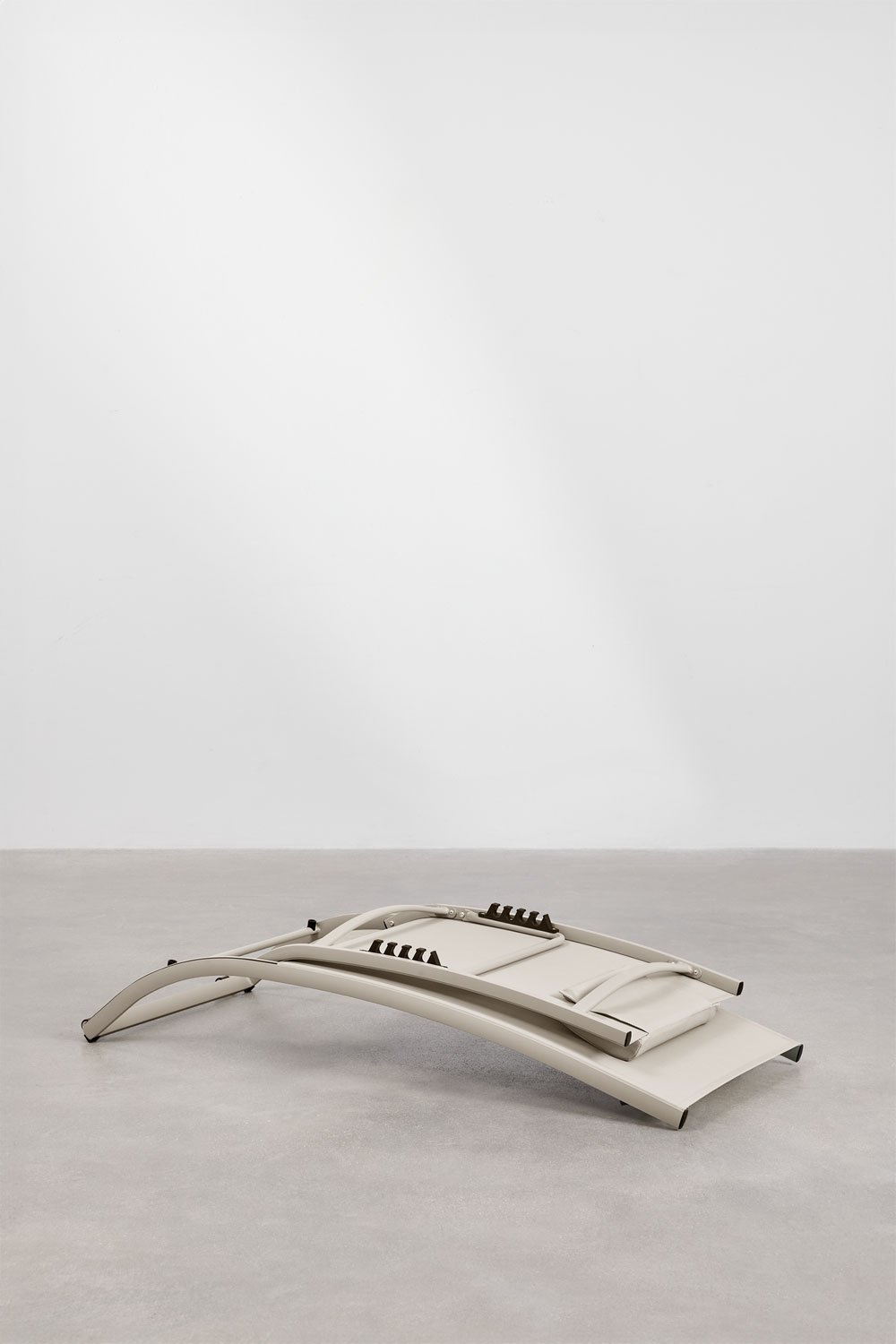 Pack de 2 chaises longues inclinables en aluminium avec coussin Dulem, image de la galerie 9