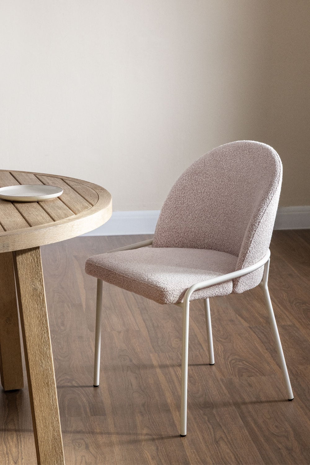 Lot de 2 chaises de salle à manger rembourrées Grolet, image de la galerie 1