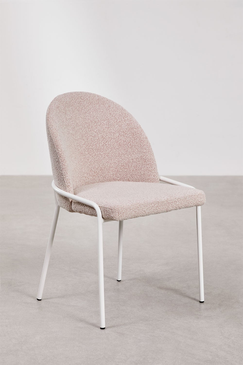 Lot de 4 chaises de salle à manger rembourrées Grolet, image de la galerie 3