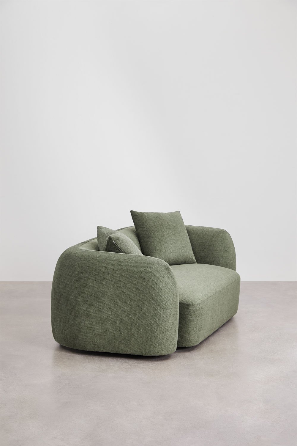 Canapé 2 places en chenille Coco, image de la galerie 4