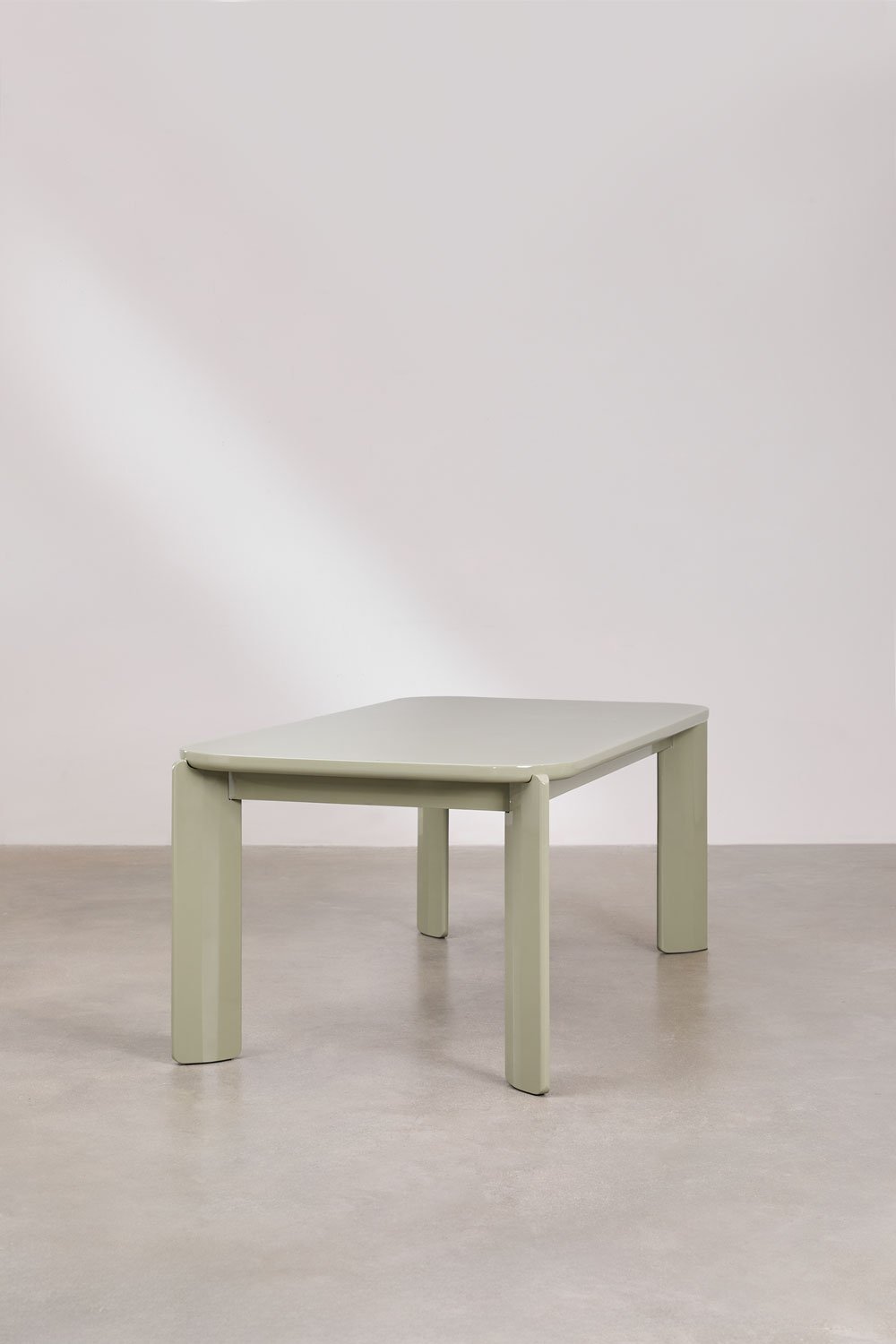 Table à manger rectangulaire 200x100 cm en MDF Geneva, image de la galerie 4
