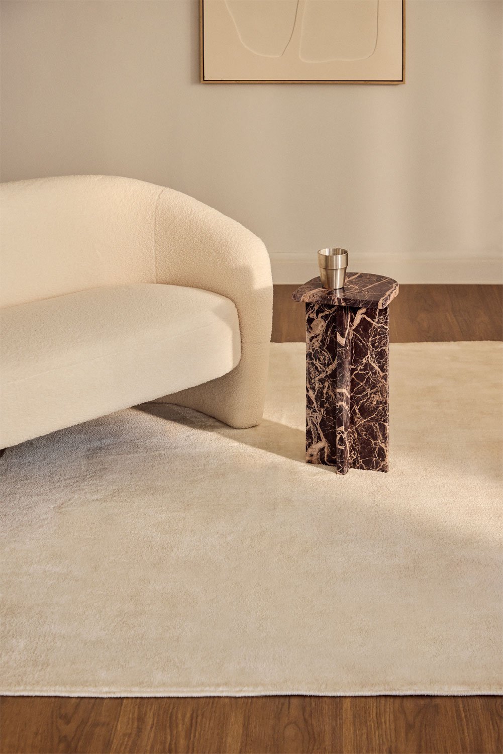 Table d'appoint en marbre Corwel, image de la galerie 1