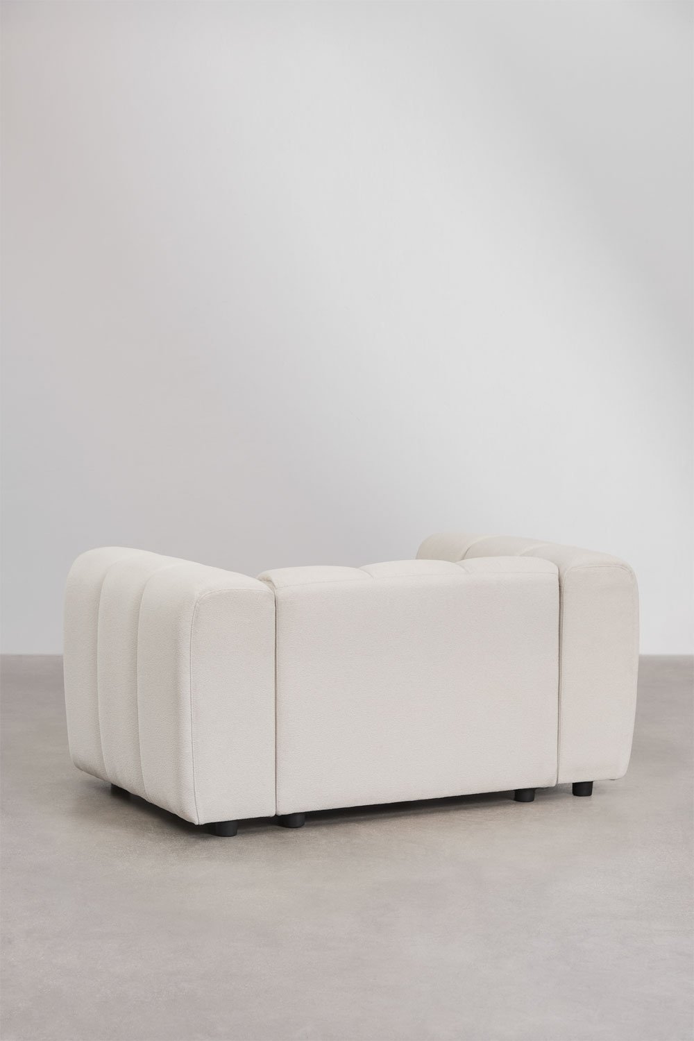 Pack de 2 fauteuils Eliot en tissu bouclé, image de la galerie 7