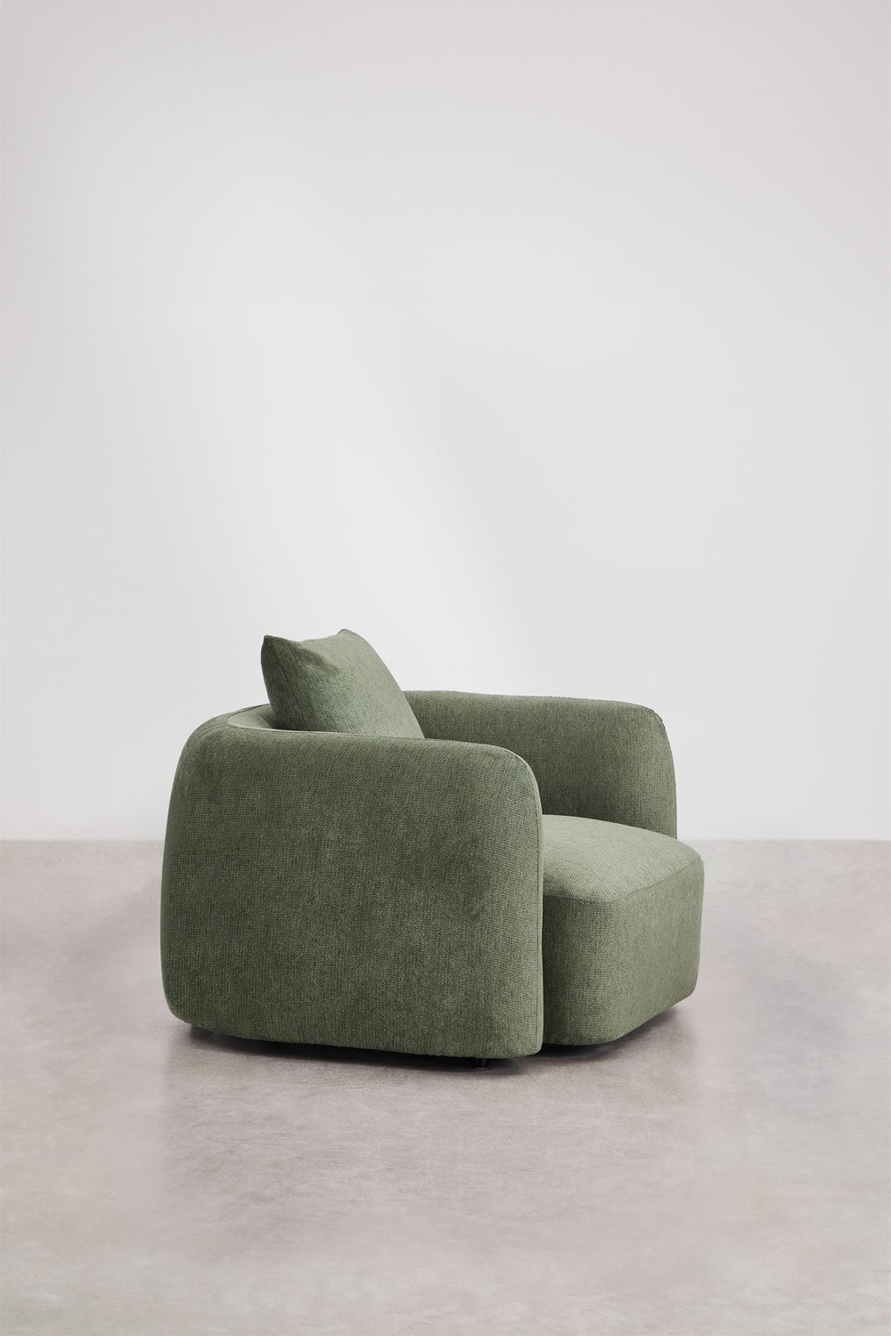Fauteuil Coco en chenille, image de la galerie 4