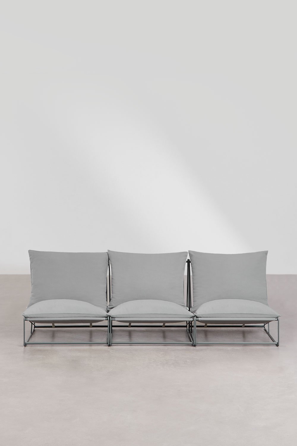 Canapé modulaire de jardin 3 pièces Amaro, image de la galerie 4