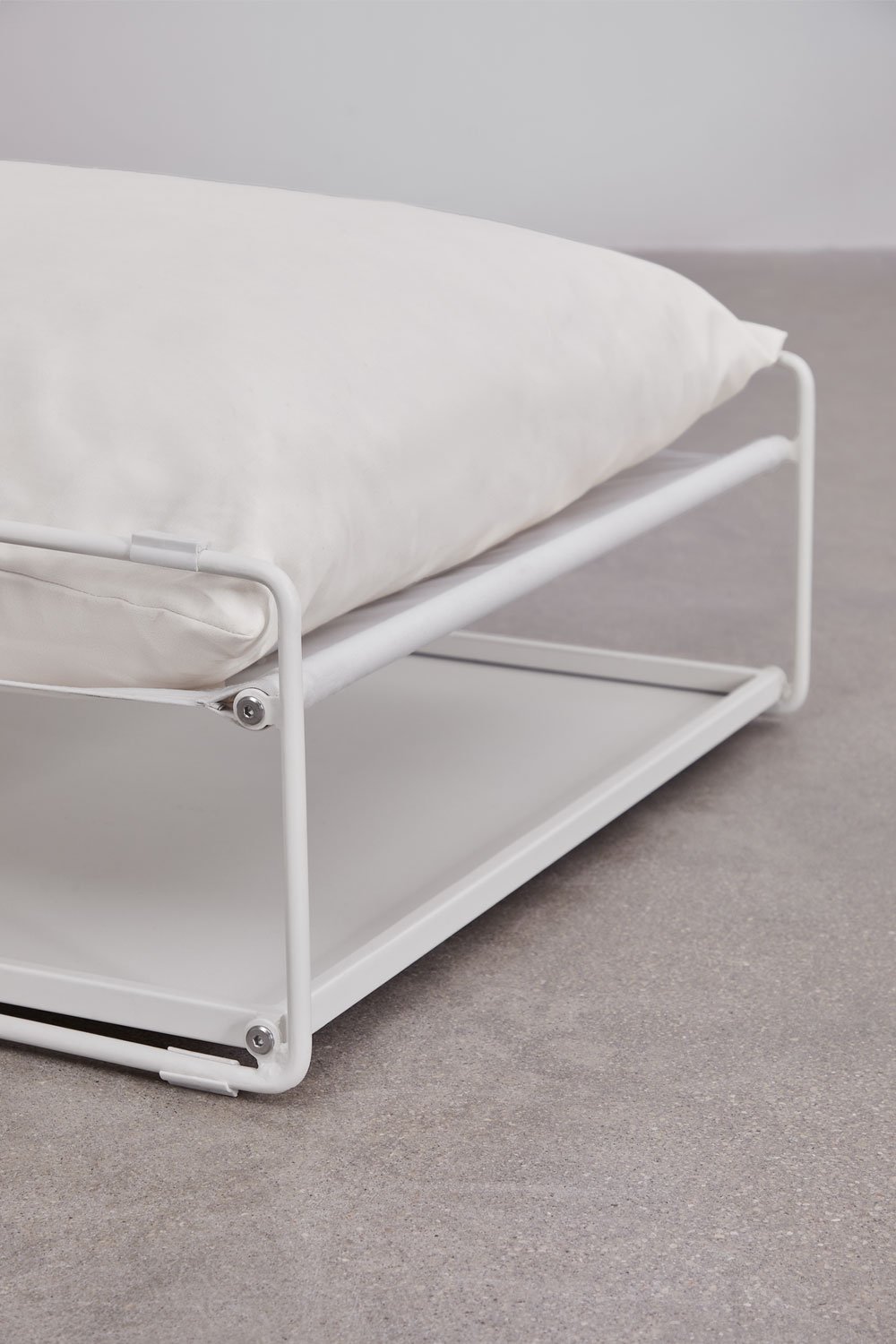 Ensemble de jardin avec canapé modulaire 4 pièces, table d'appoint et pouf convertibles Amaro, image de la galerie 8