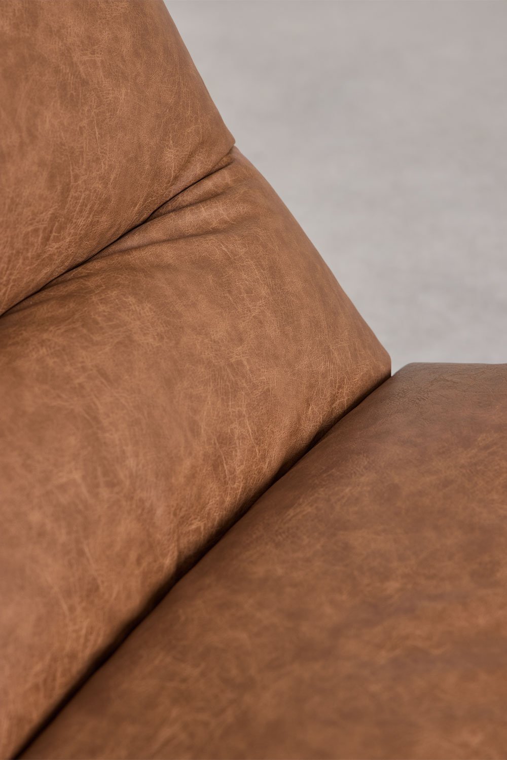 Fauteuil pivotant en similicuir Sisko, image de la galerie 5