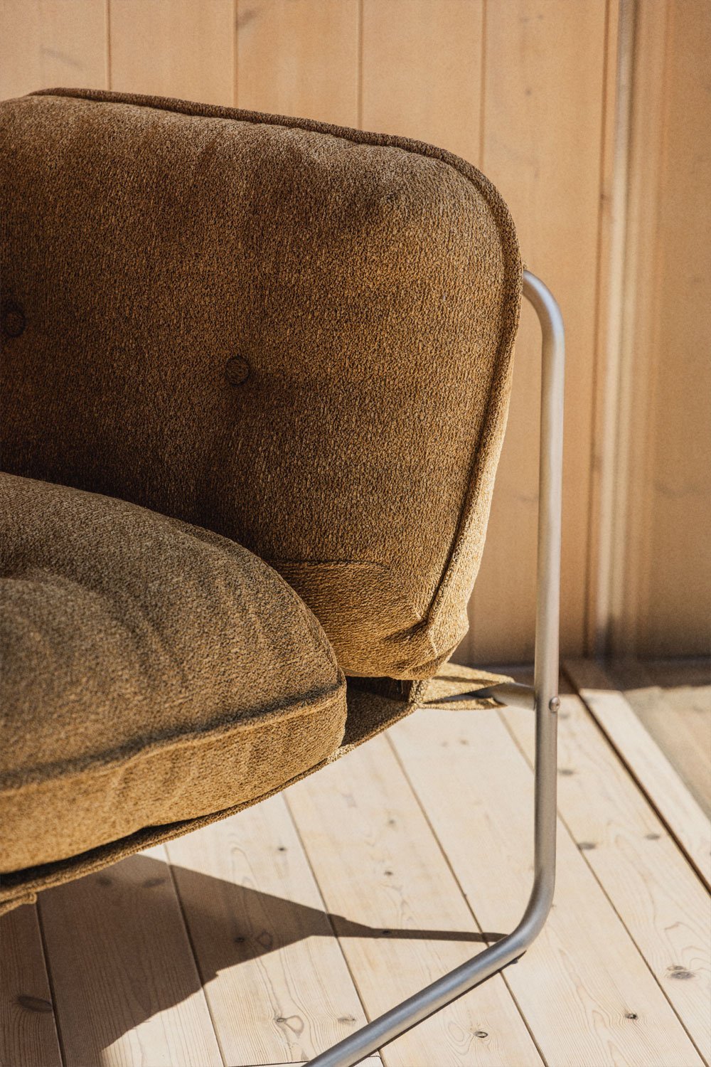 Fauteuil Matilda en tissu bouclé, image de la galerie 2