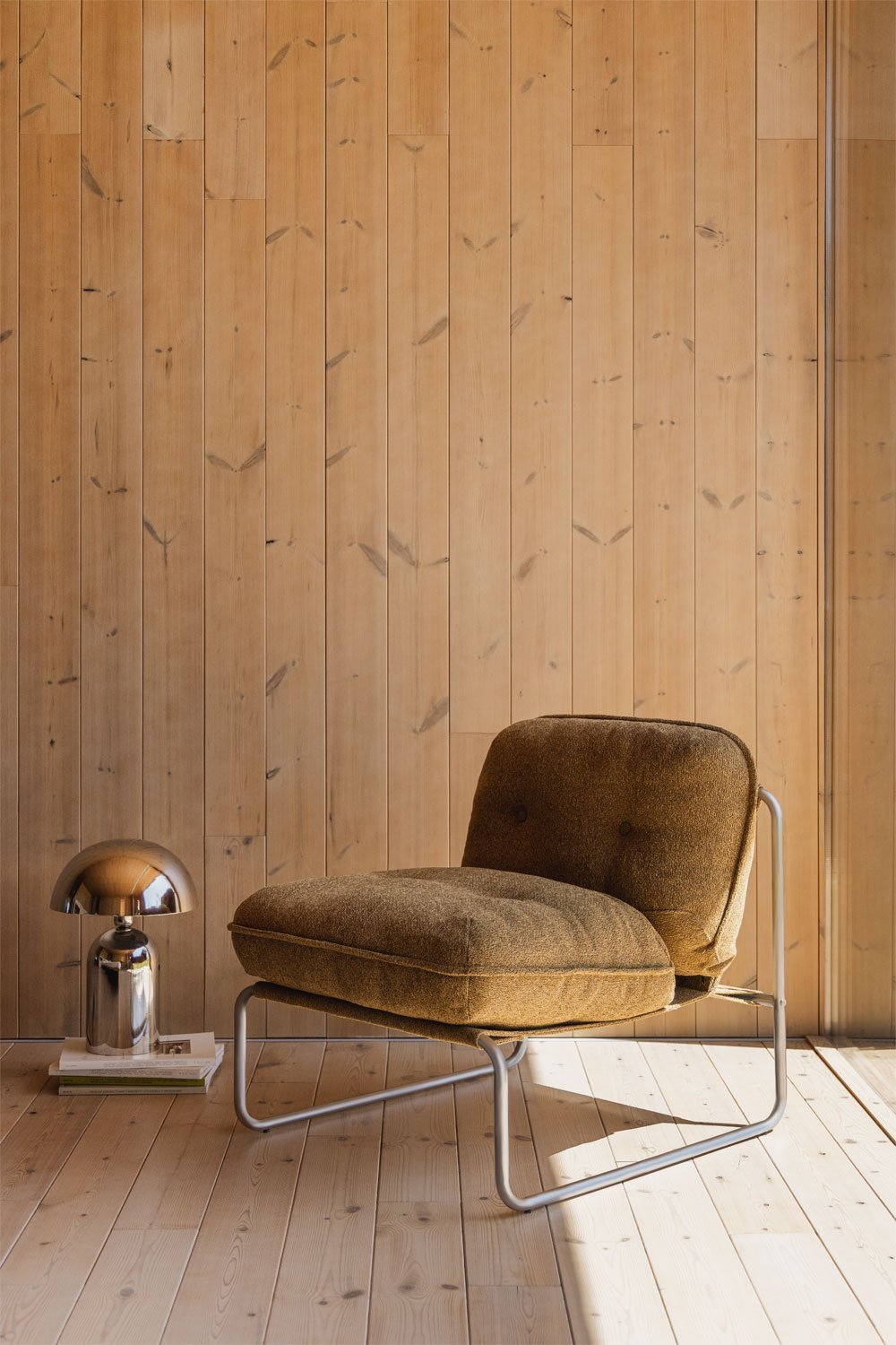 Fauteuil Matilda en tissu bouclé, image de la galerie 1