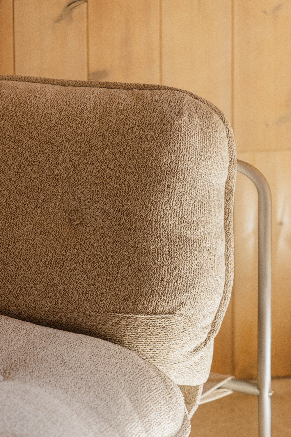 Pack de 2 fauteuils Matilda en tissu bouclé, image de la galerie 2