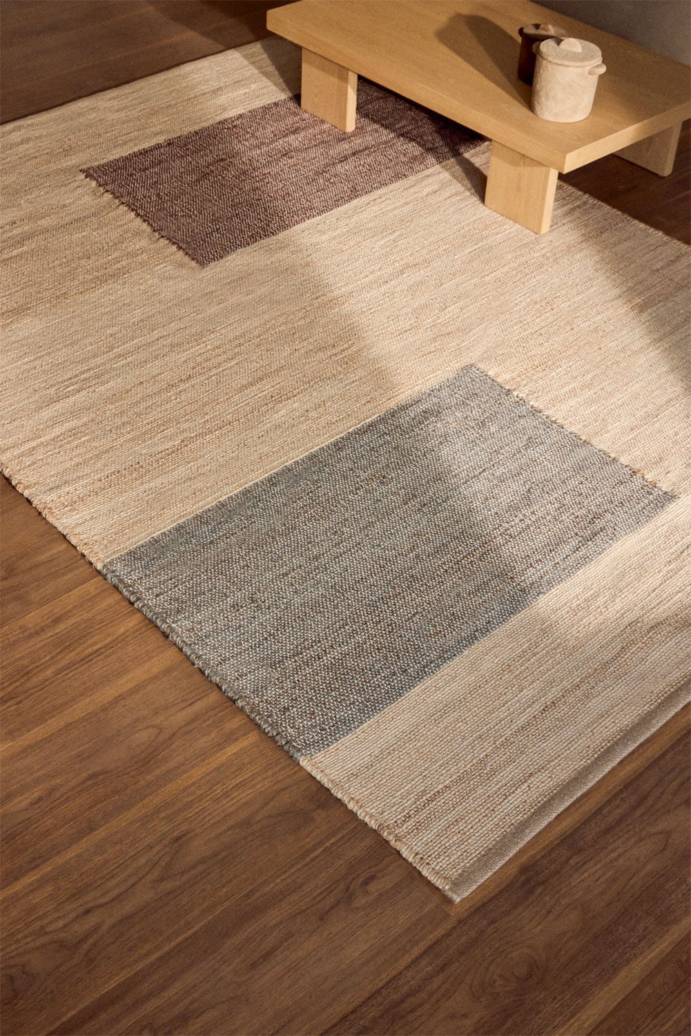  Tapis Brianda en jute et coton, image de la galerie 1