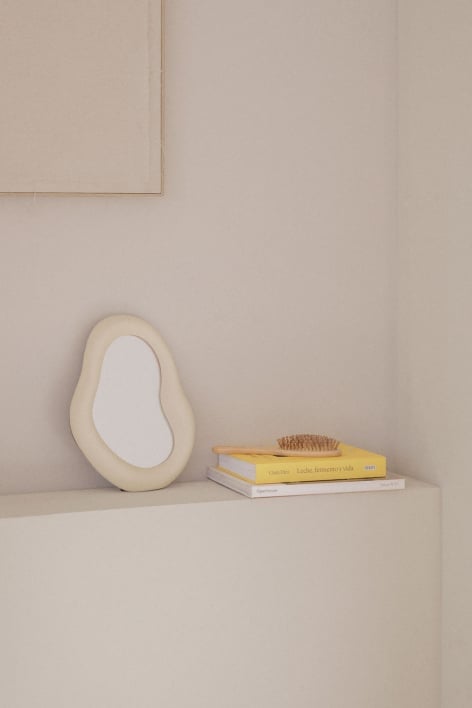 Miroir de table 20x30 cm en céramique Estony