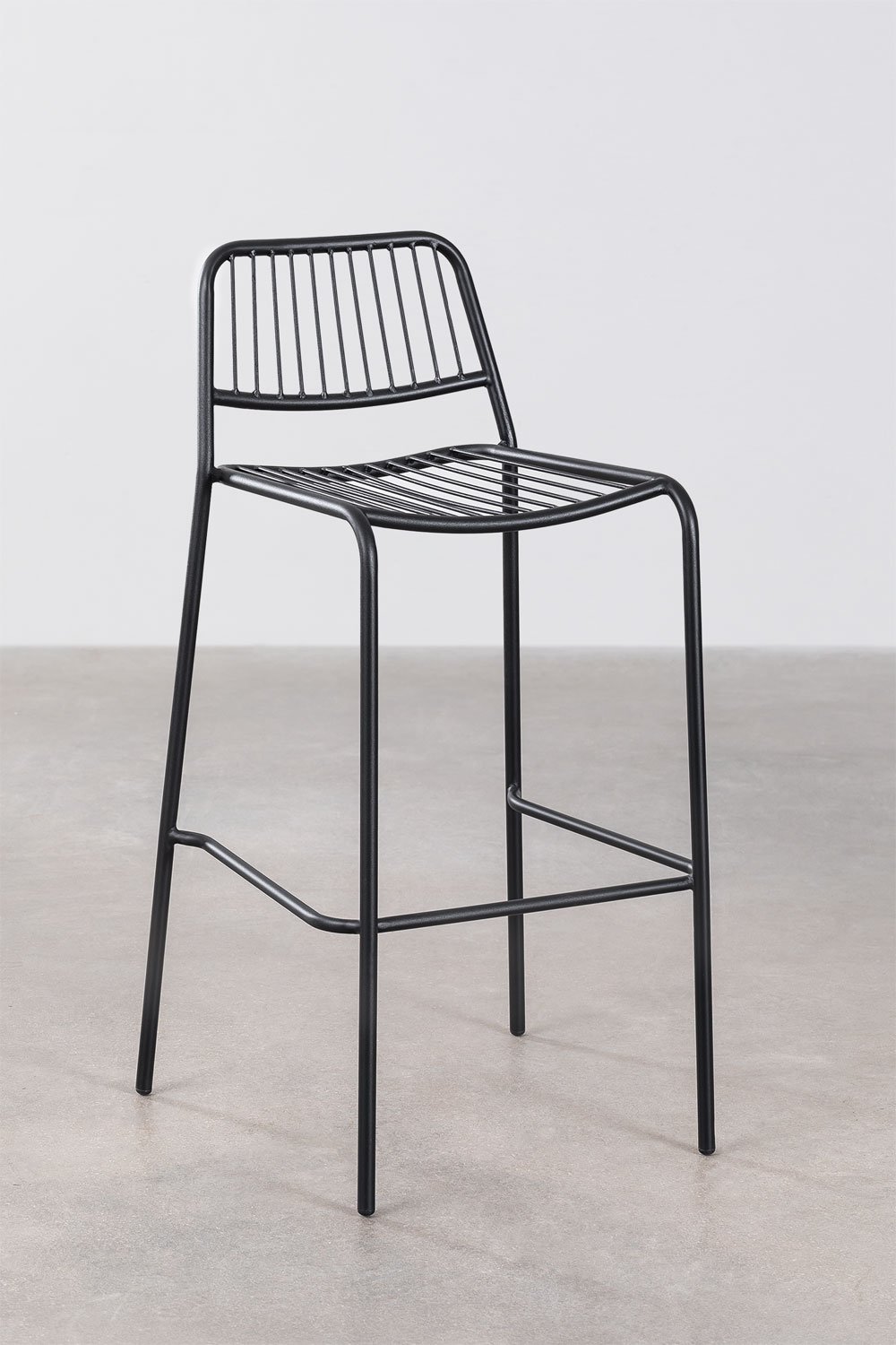 Tabouret de jardin haut empilable Elton, image de la galerie 2
