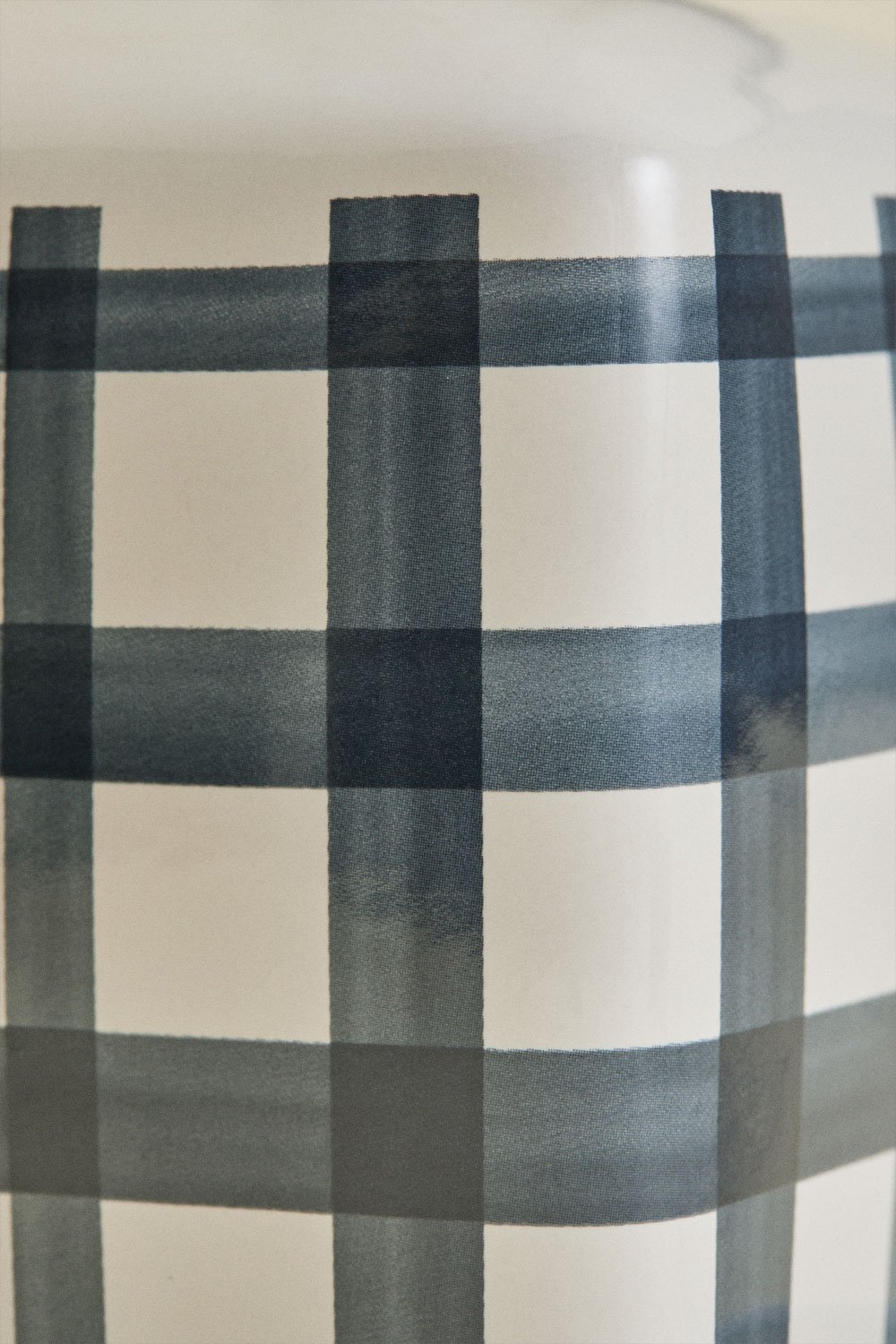 Lampe de table Pirela en céramique et lin, 35 cm, image de la galerie 7