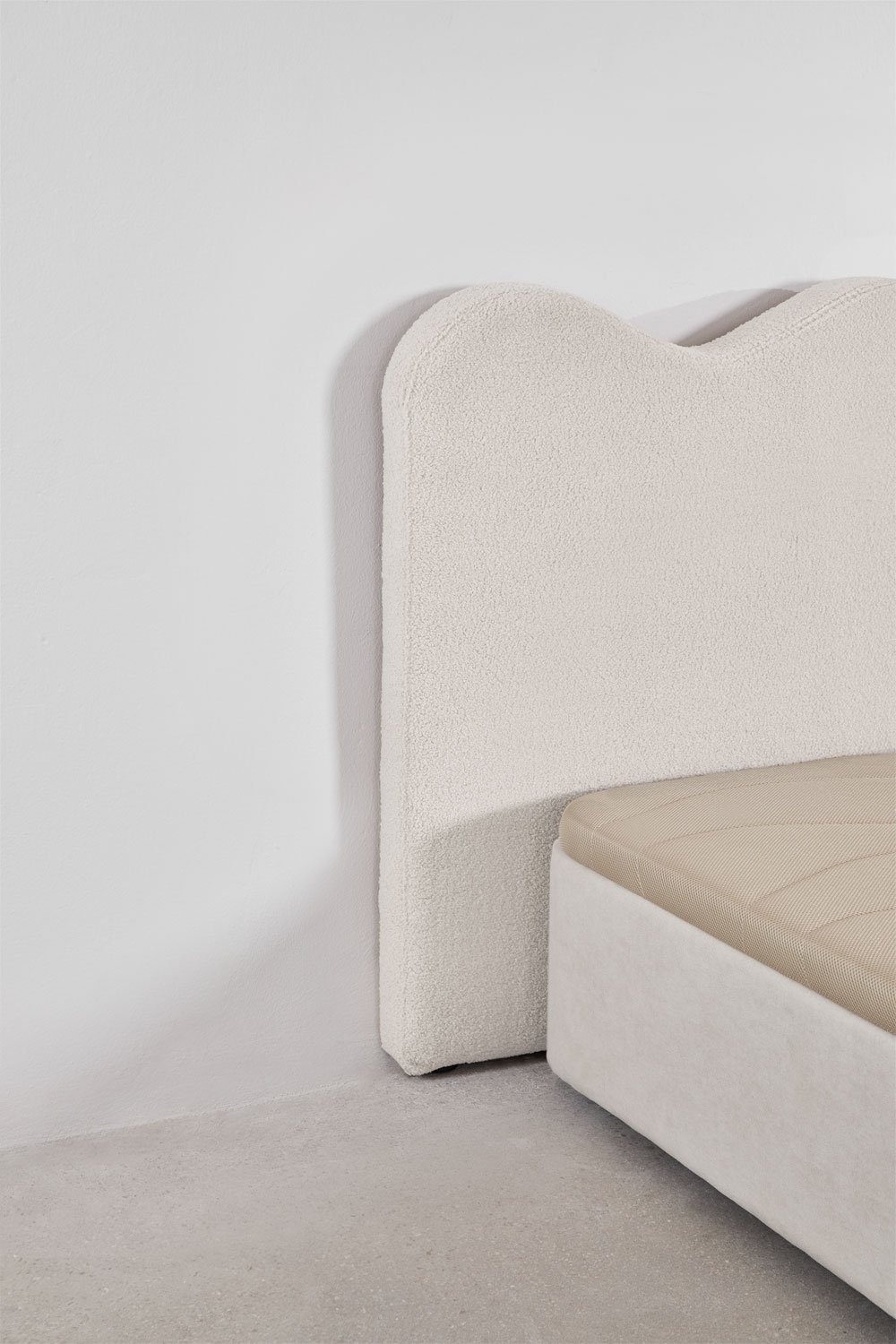 Tête de lit en peau de mouton Fausto 180 cm, image de la galerie 9