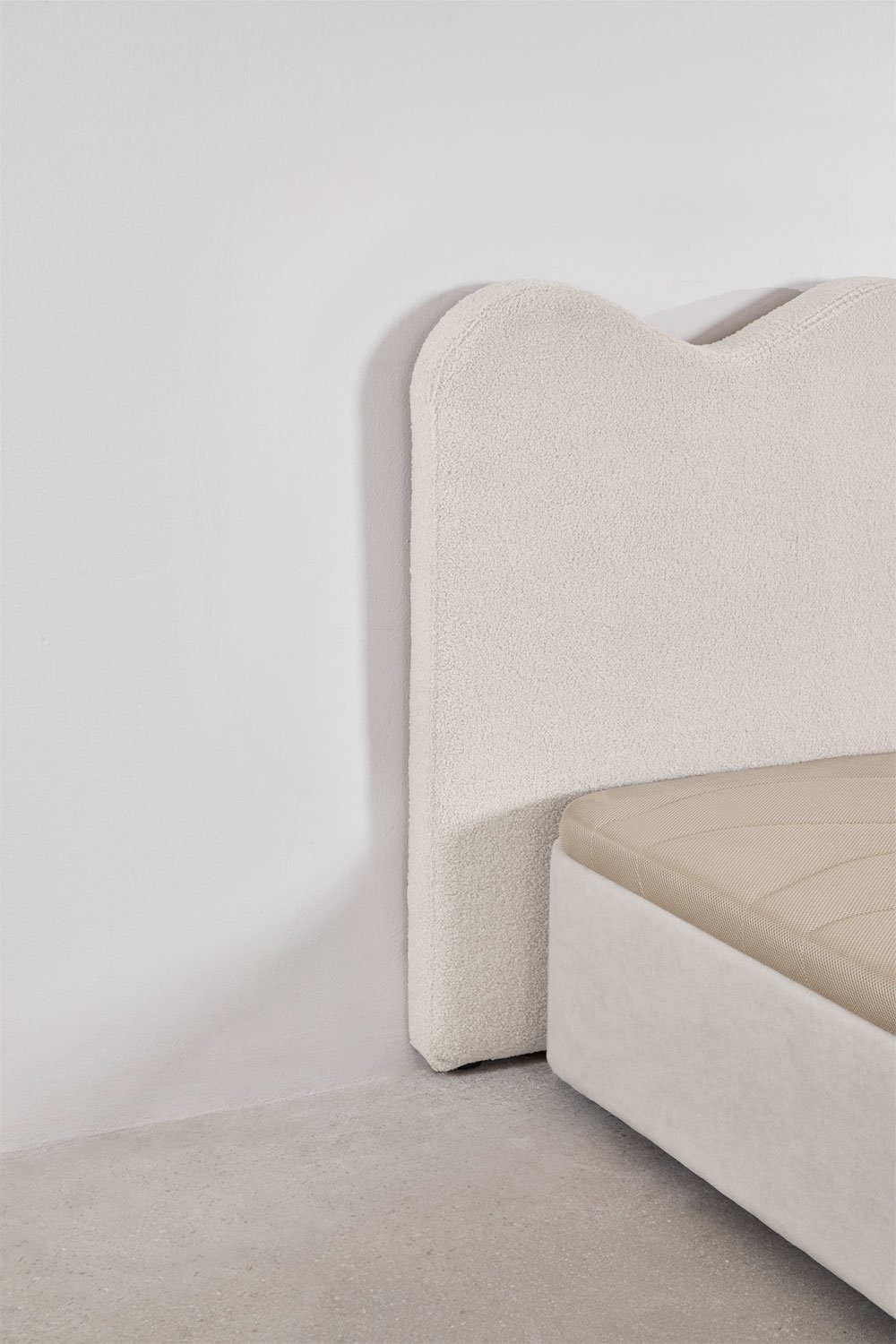 Tête de lit en peau de mouton Fausto 110 cm, image de la galerie 11