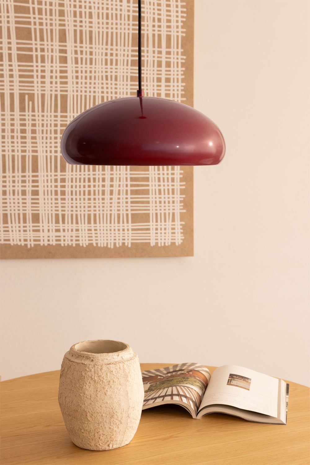 Lampe de plafond en métal Hilma, image de la galerie 1