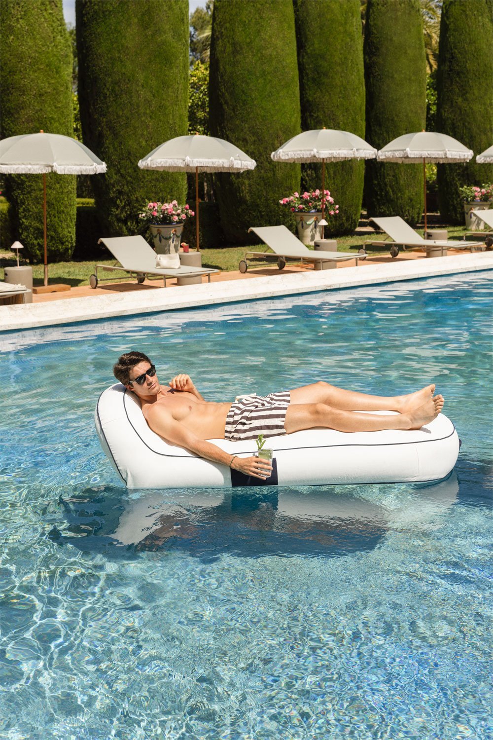 Chaise longue gonflable en seitan, image de la galerie 1