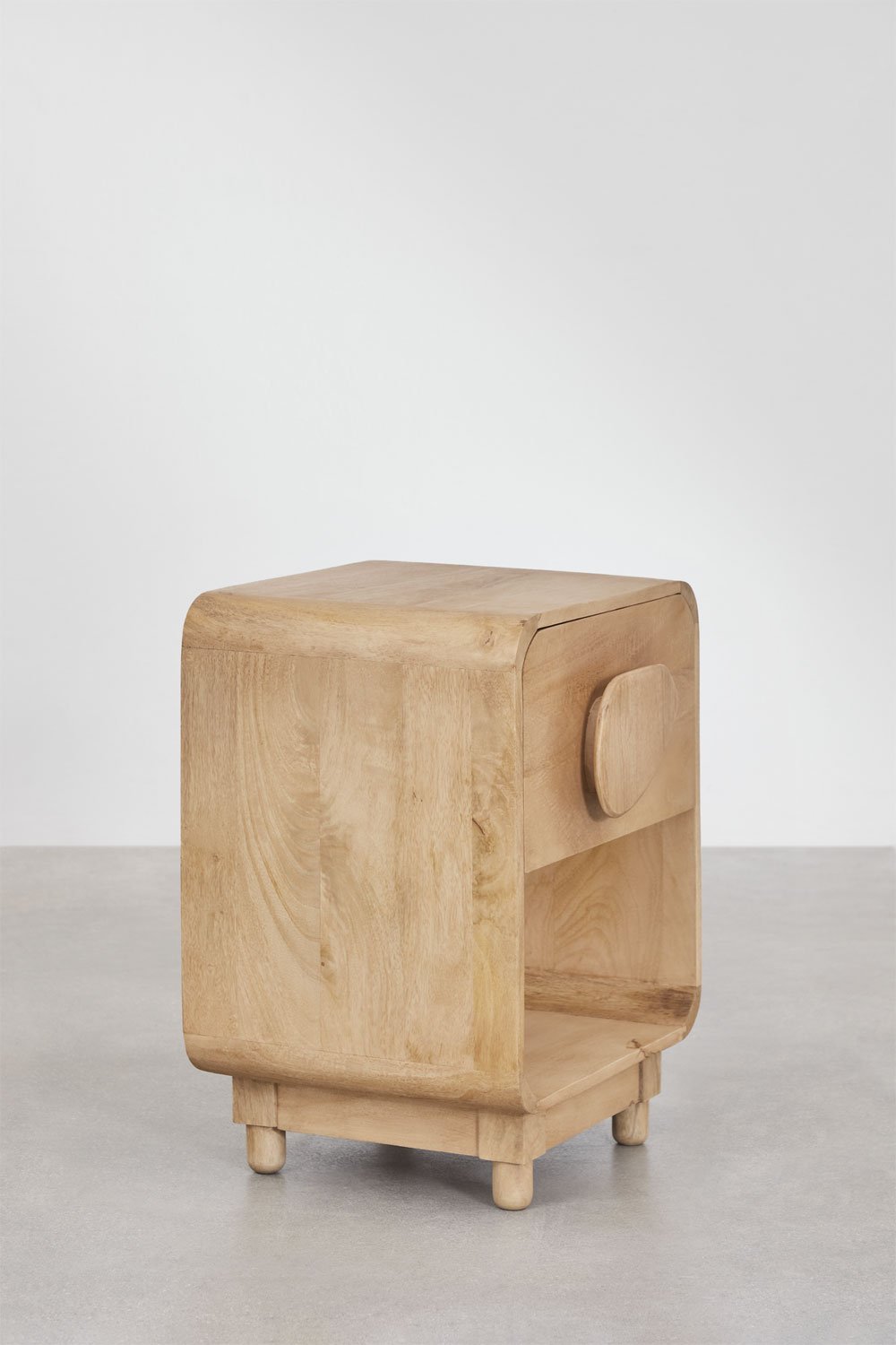 Lot de 2 tables de chevet Joel en bois de manguier et d'acacia, image de la galerie 4