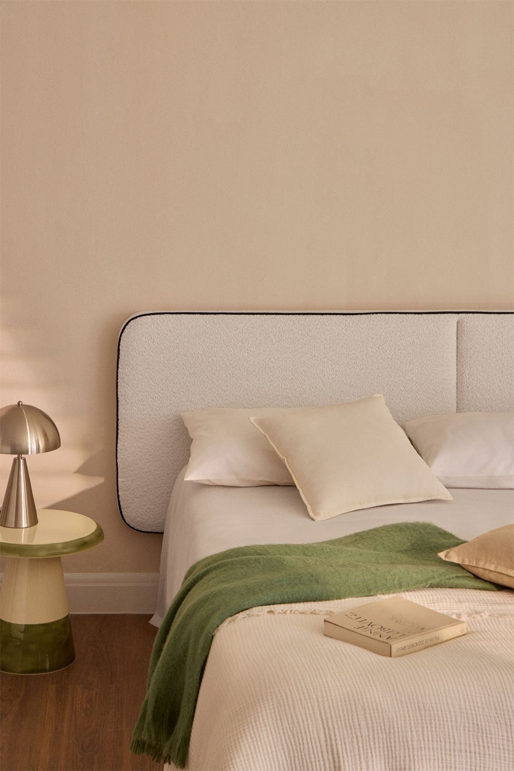 Tête de lit en chenille Romeo 220 cm, image de la galerie 1