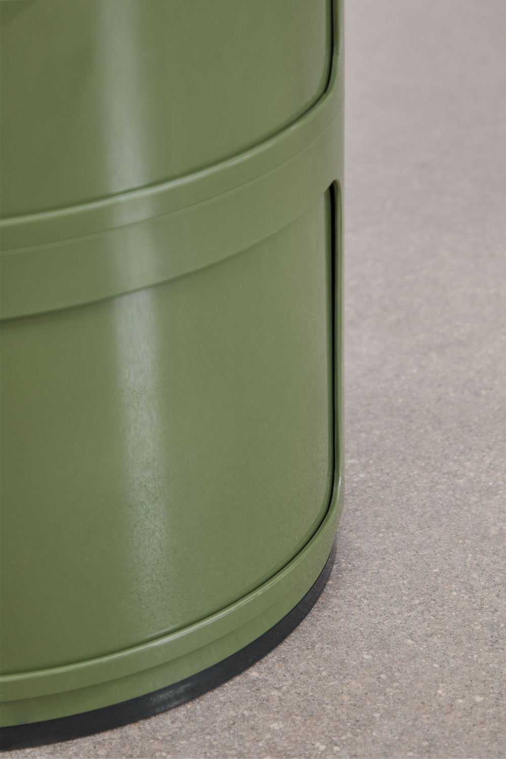 Pack de 2 tables de chevet rondes Ø30 cm avec étagères Babel, image de la galerie 7