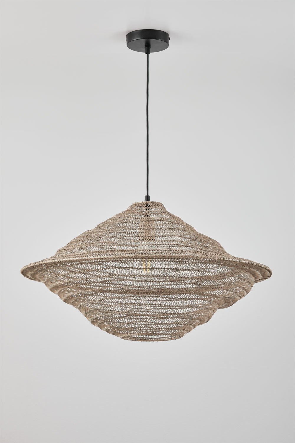 Plafonnier en fer Zulma Ø65 cm, image de la galerie 3