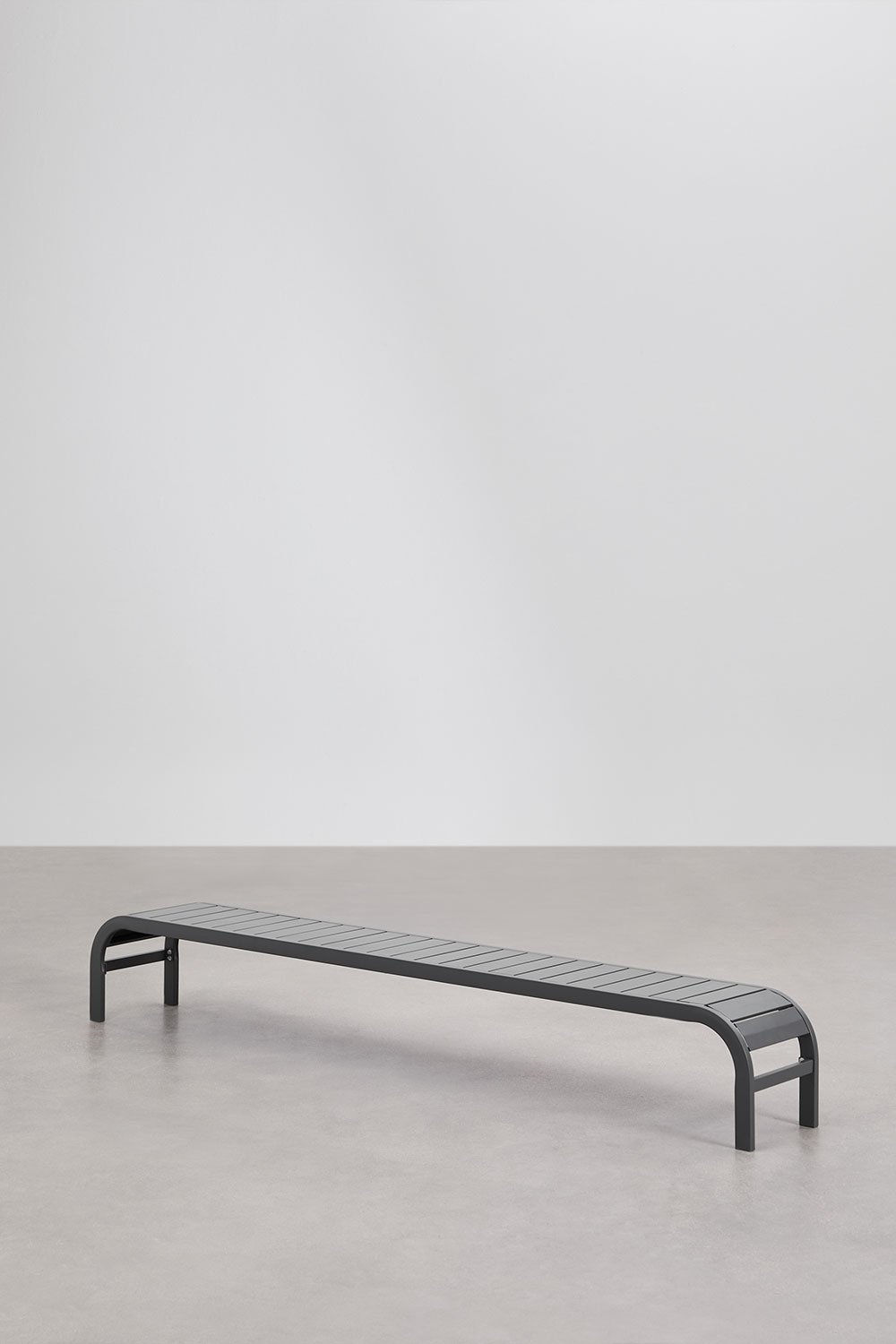 Set de 2 chaises longues inclinables et 2 tables d'appoint en acier Marietta, image de la galerie 9