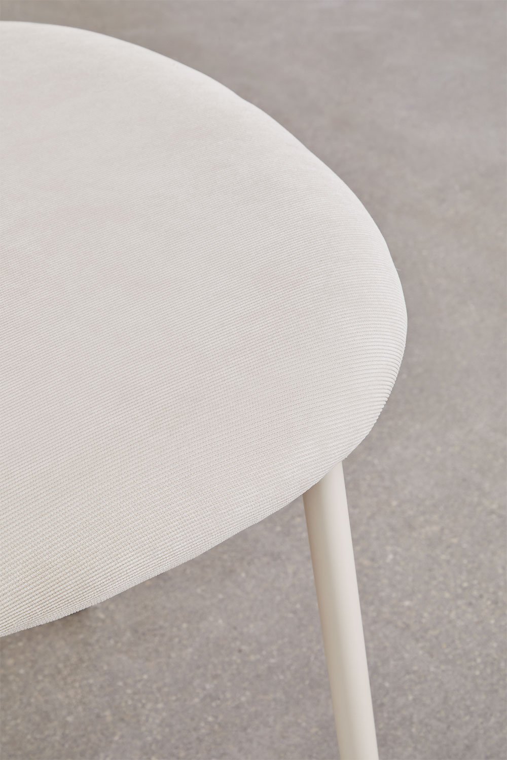 Lot de 2 chaises de salle à manger empilables rembourrées Gloriel, image de la galerie 7