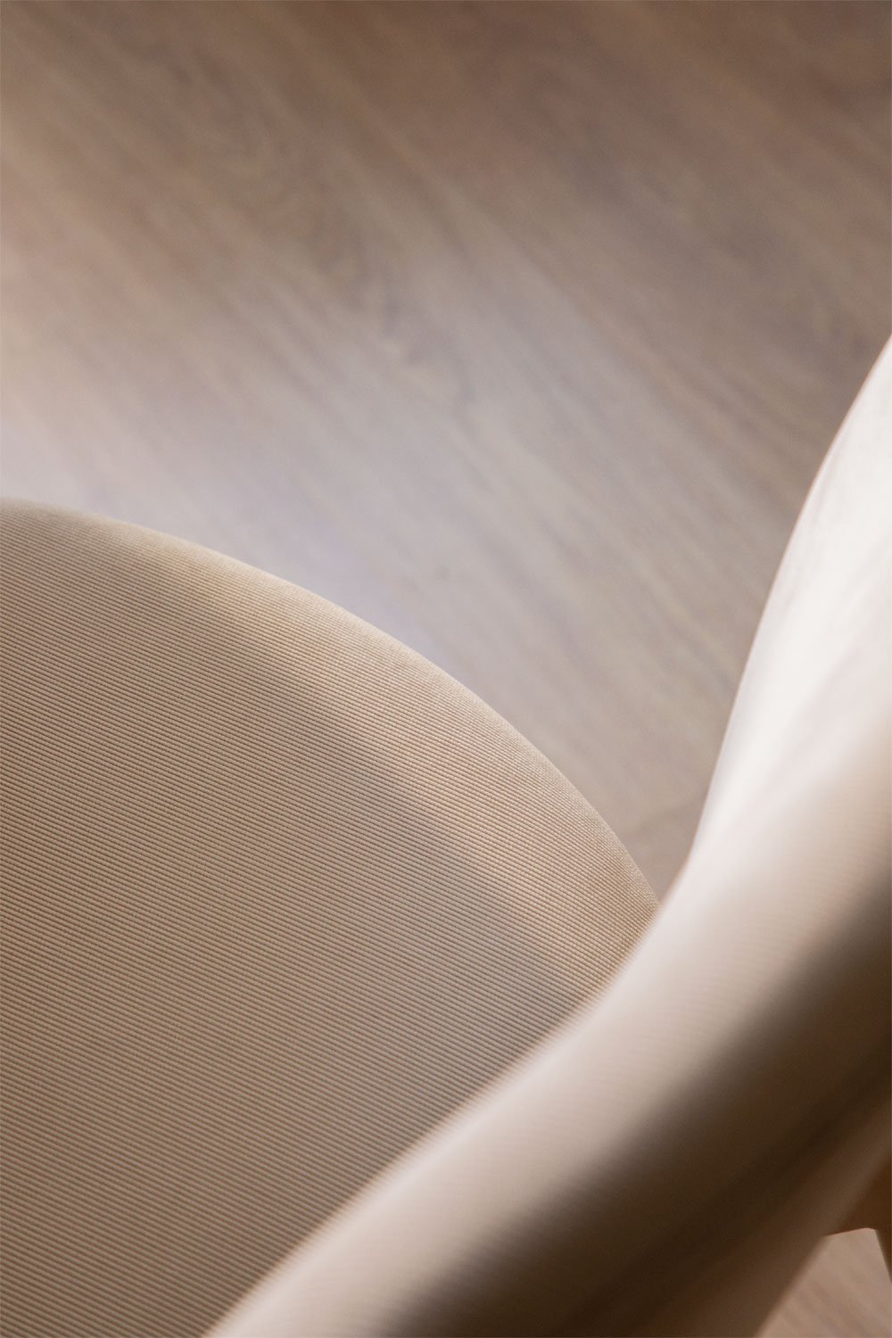 Lot de 2 chaises de salle à manger empilables rembourrées Gloriel, image de la galerie 2