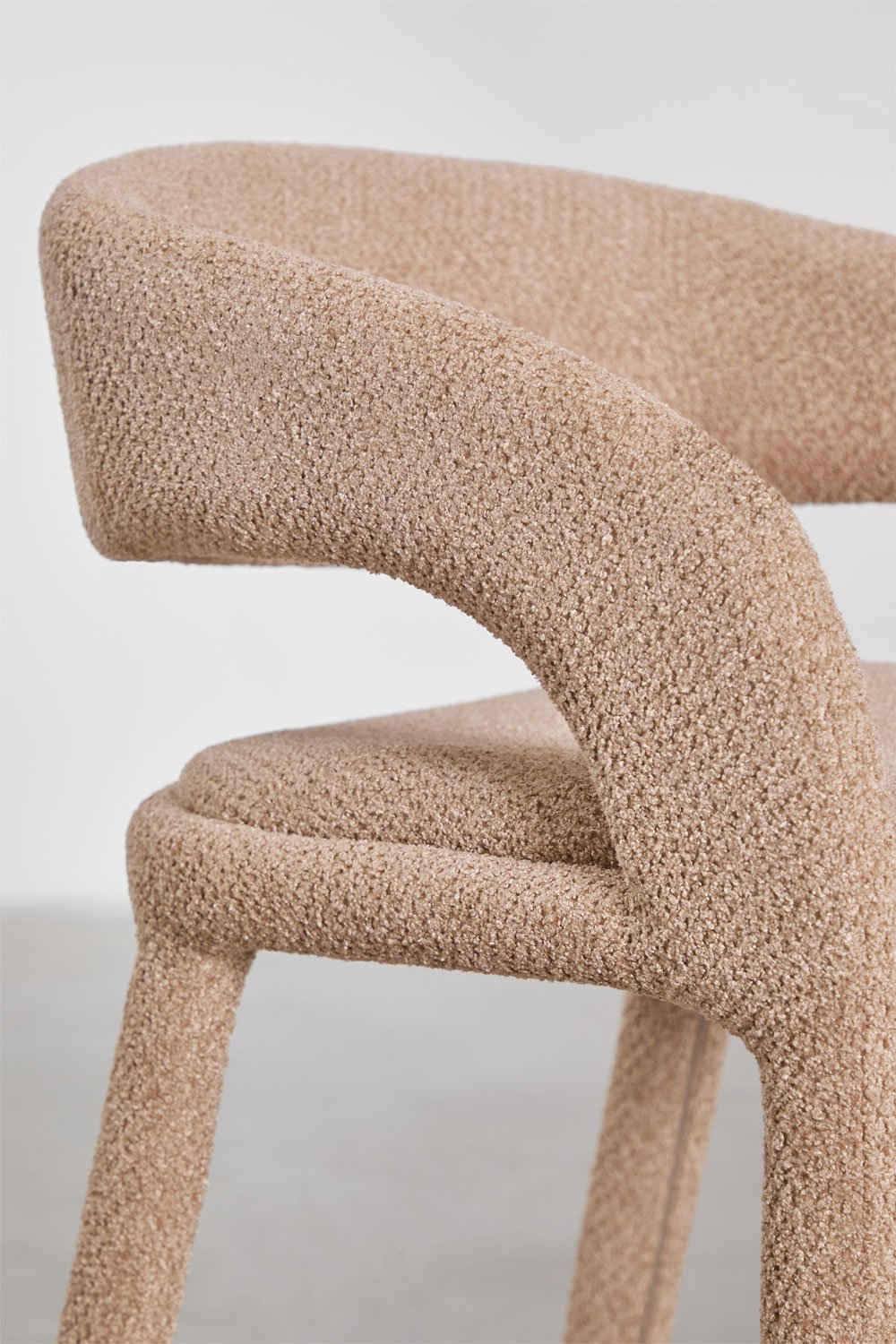 Tabouret haut 75 cm tapissé Arazeina, image de la galerie 4