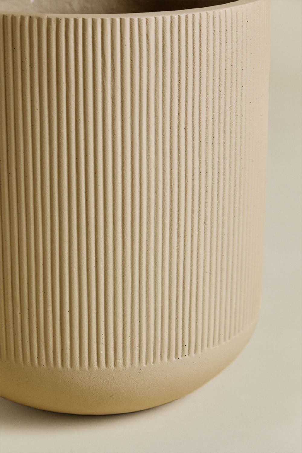 Ensemble de 2 pots de fleurs d'extérieur Ø45 cm / Ø30 cm en polystone Raiden, image de la galerie 3