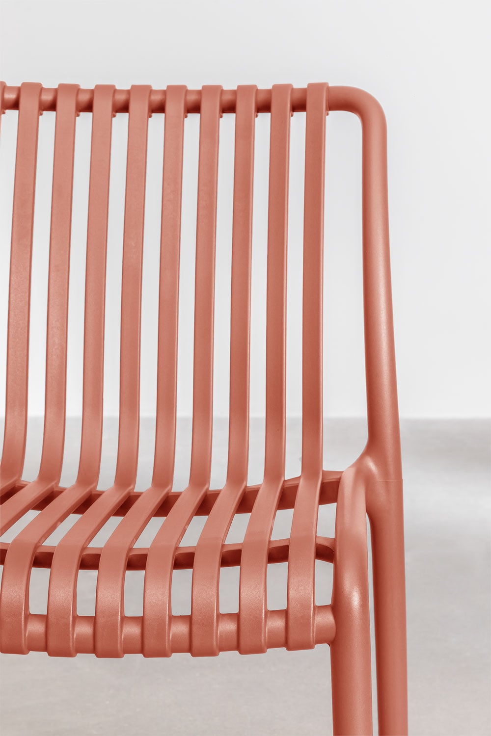 Pack de 4 chaises de salle à manger empilables en polypropylène Wendell, image de la galerie 4