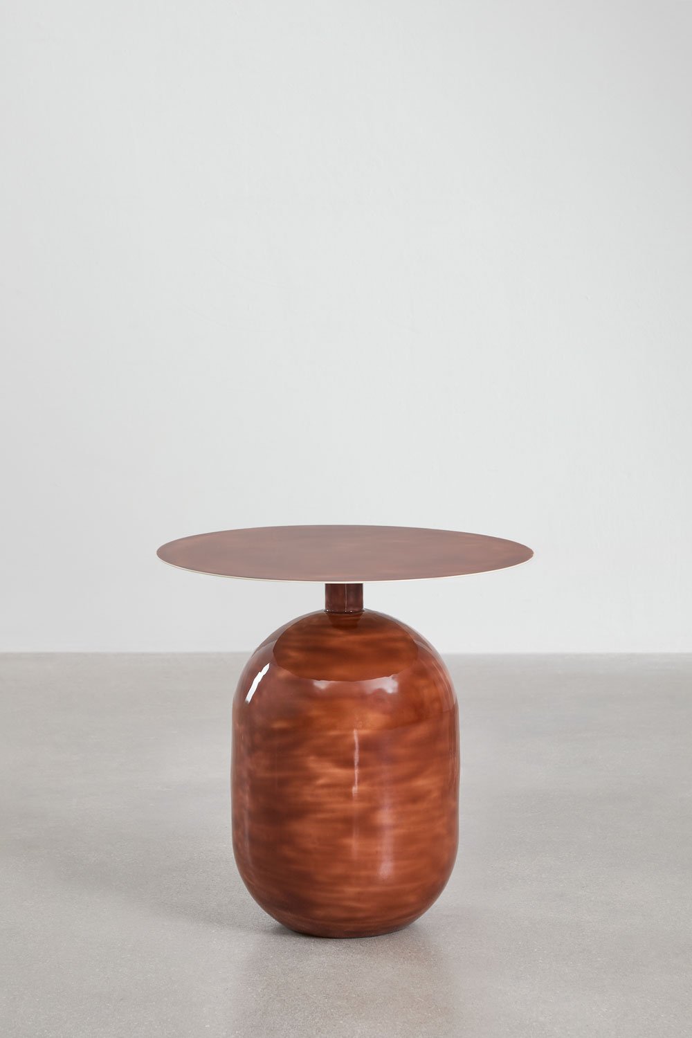 Pack de 2 tables de chevet rondes en fer Truax, image de la galerie 3