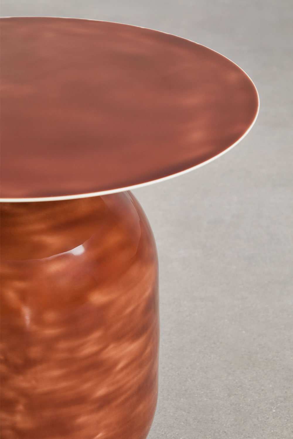 Pack de 2 tables de chevet rondes en fer Truax, image de la galerie 4