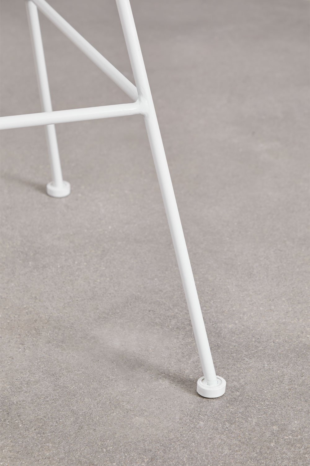 Tabouret de jardin haut en rotin synthétique Gouda Natural, image de la galerie 5