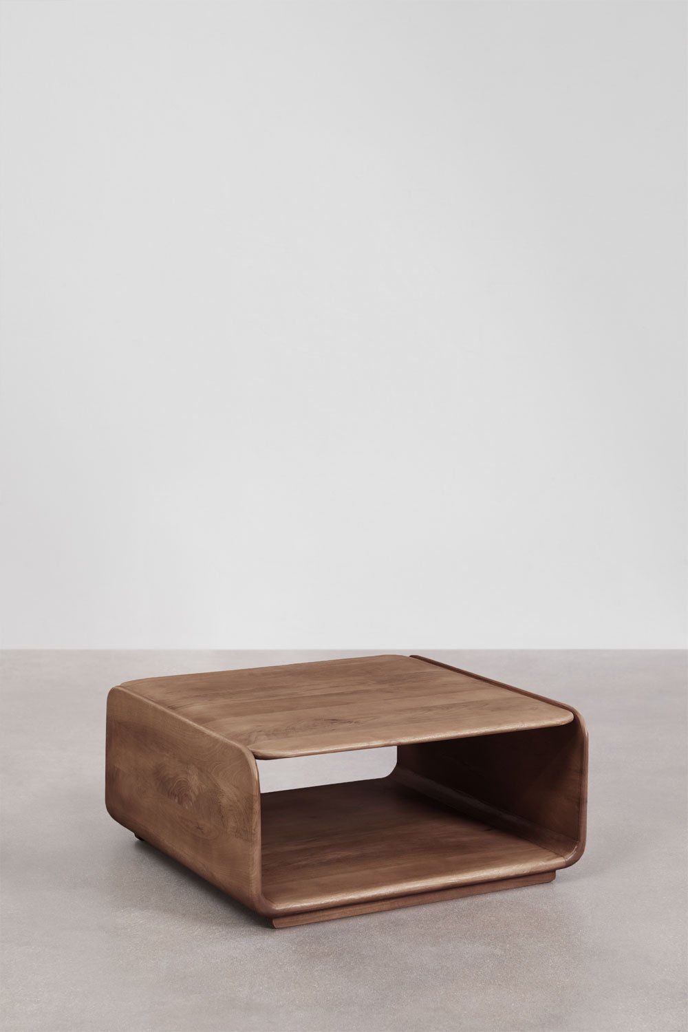 Table basse carrée 75x75 cm en bois Tinsley, image de la galerie 1