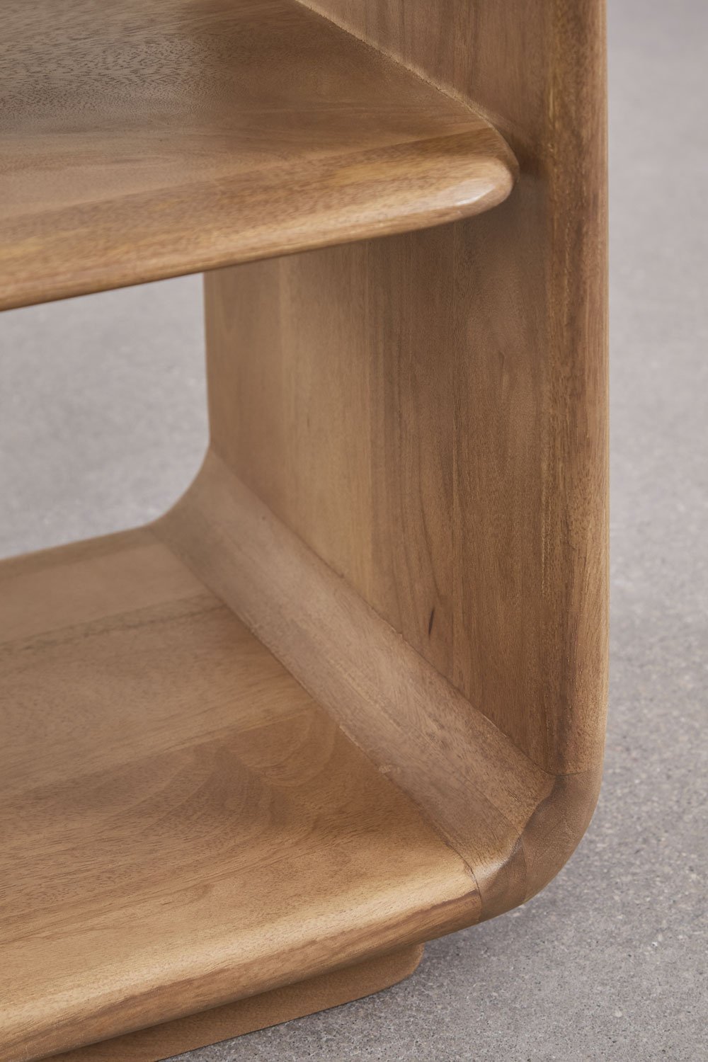 Table de chevet rectangulaire 40x30 cm en bois Tinsley, image de la galerie 6