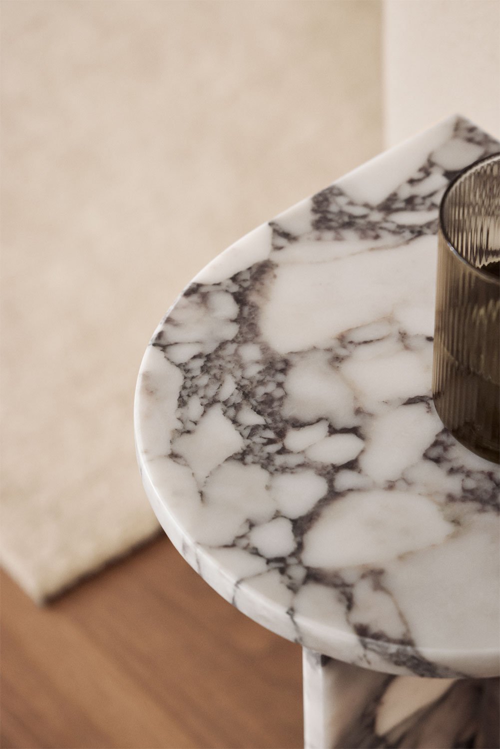 Table d'appoint en pierre naturelle Corwel, image de la galerie 2