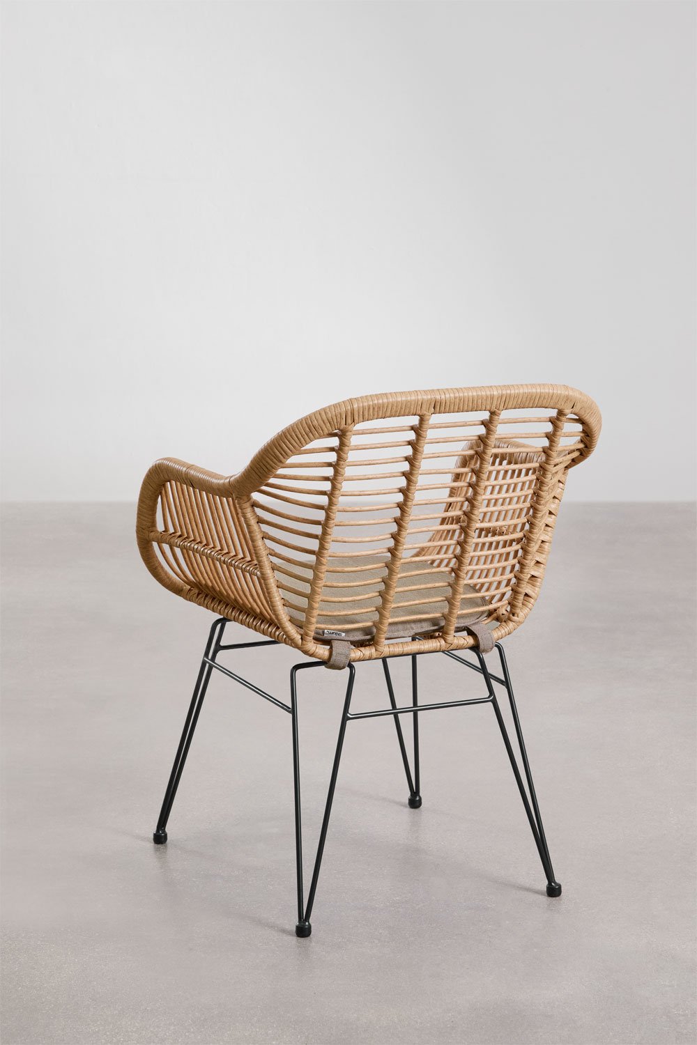 Chaise de jardin en osier synthétique Zole, image de la galerie 3