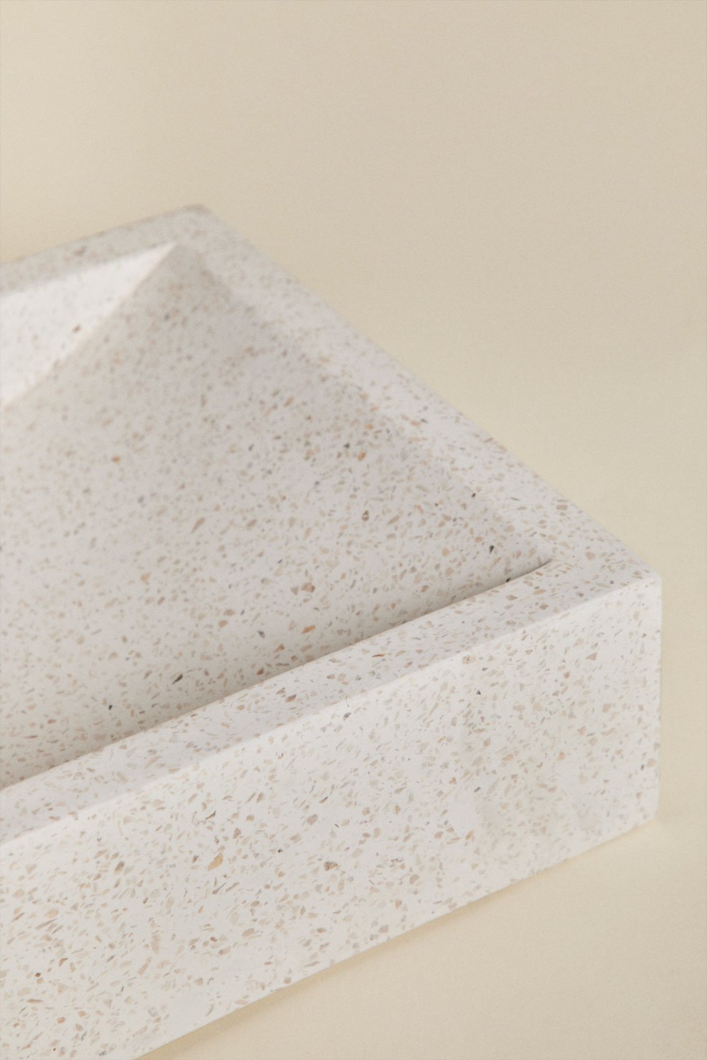 Lavabo rectangulaire 60x30 cm en ciment Richard, image de la galerie 5