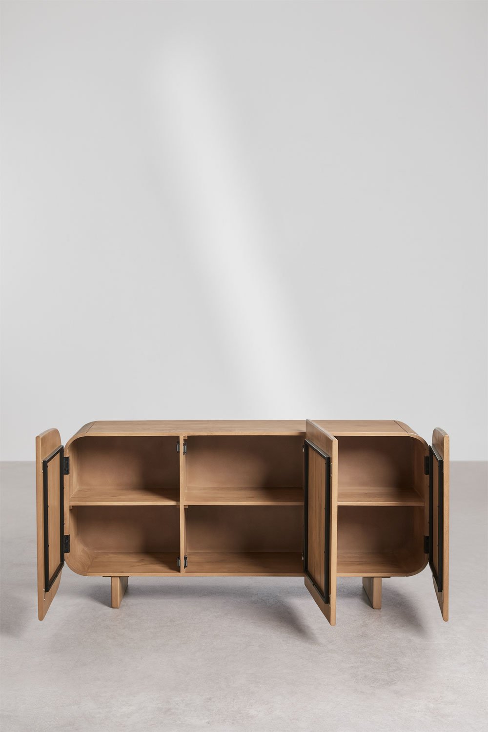 Buffet Agathe en bois de manguier 160x40 cm, image de la galerie 6