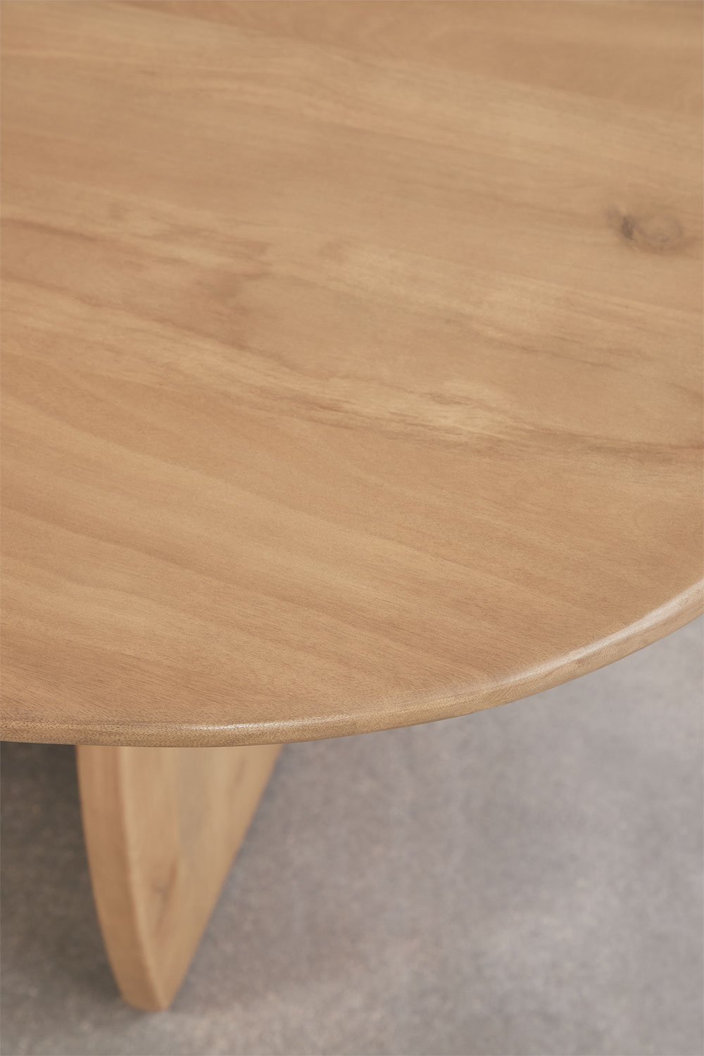 Table à manger ovale 260x120 cm en bois de manguier Agathe, image de la galerie 7