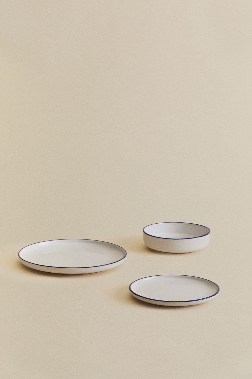 Vaisselle de 12 pièces en grès Ronilena, image de la galerie 3