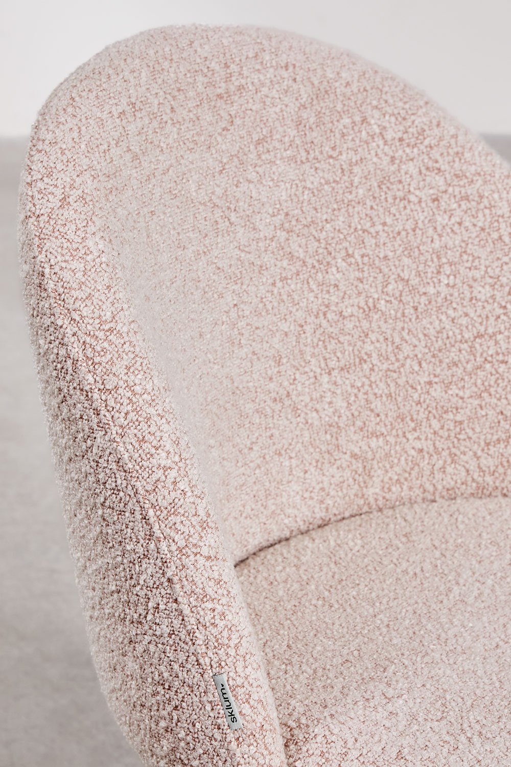 Silla de comedor en tela bouclé Kana Deluxe, image de la galerie 6