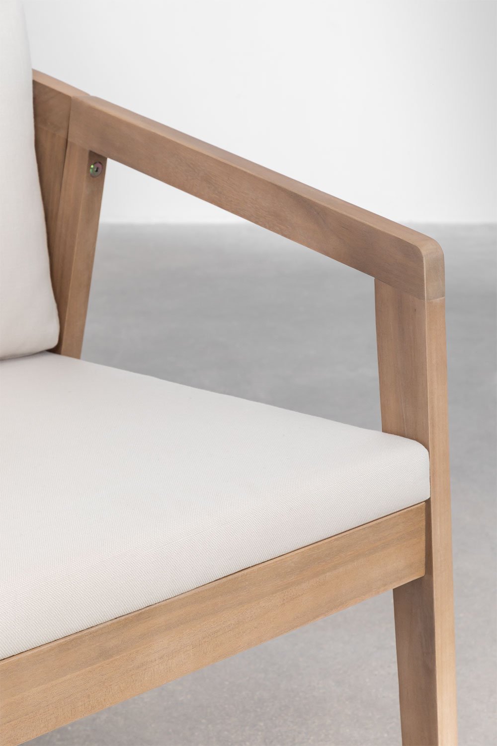 Chaise de salle à manger en bois d'acacia Kaela, image de la galerie 10