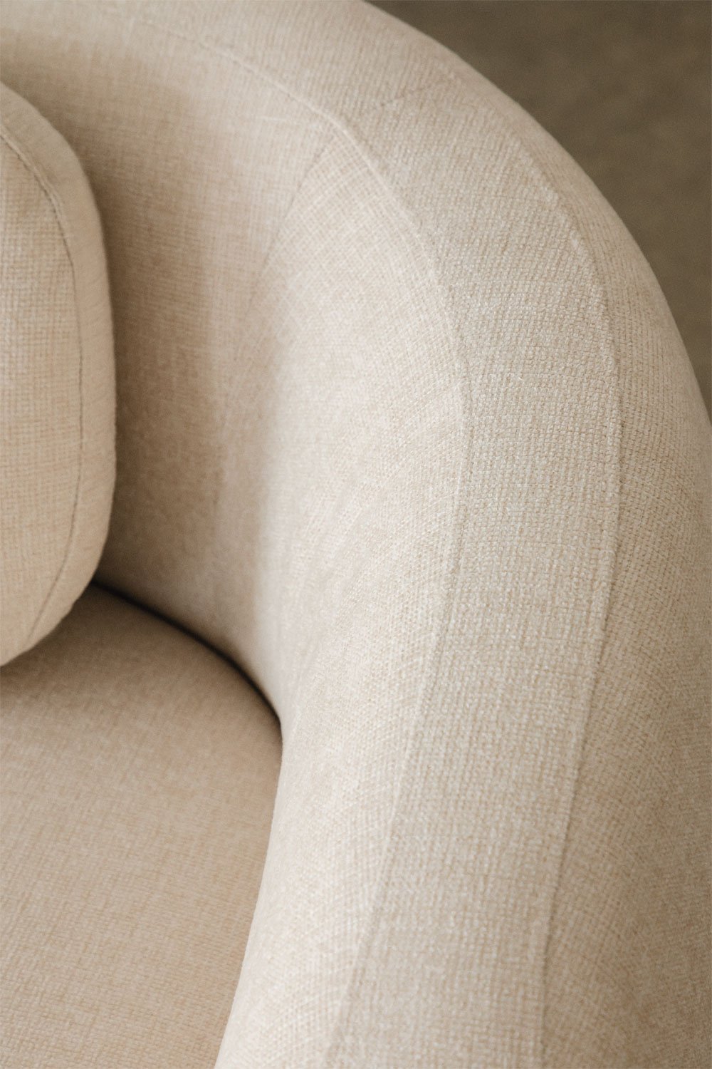 Module d'angle droit pour canapé modulable en chenille Coquette, image de la galerie 2