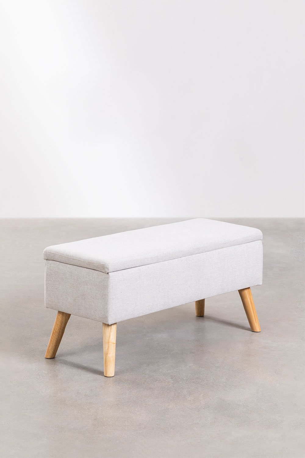 Banc de coffre rembourré Adirane, image de la galerie 1