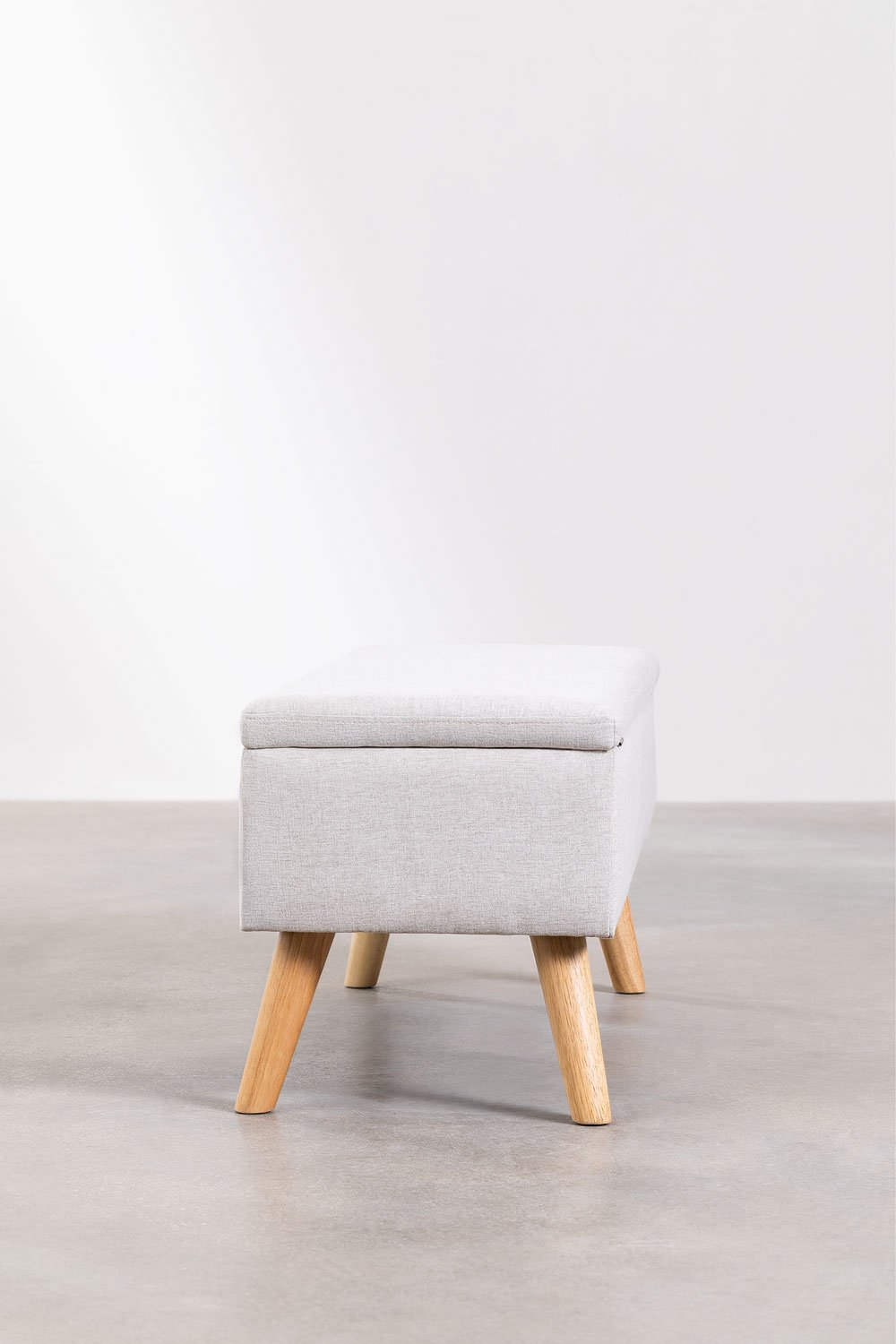 Banc de coffre rembourré Adirane, image de la galerie 2