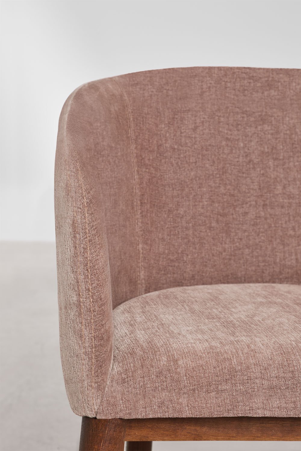 Pack de 2 chaises de salle à manger rembourrées avec accoudoirs Bunia, image de la galerie 6