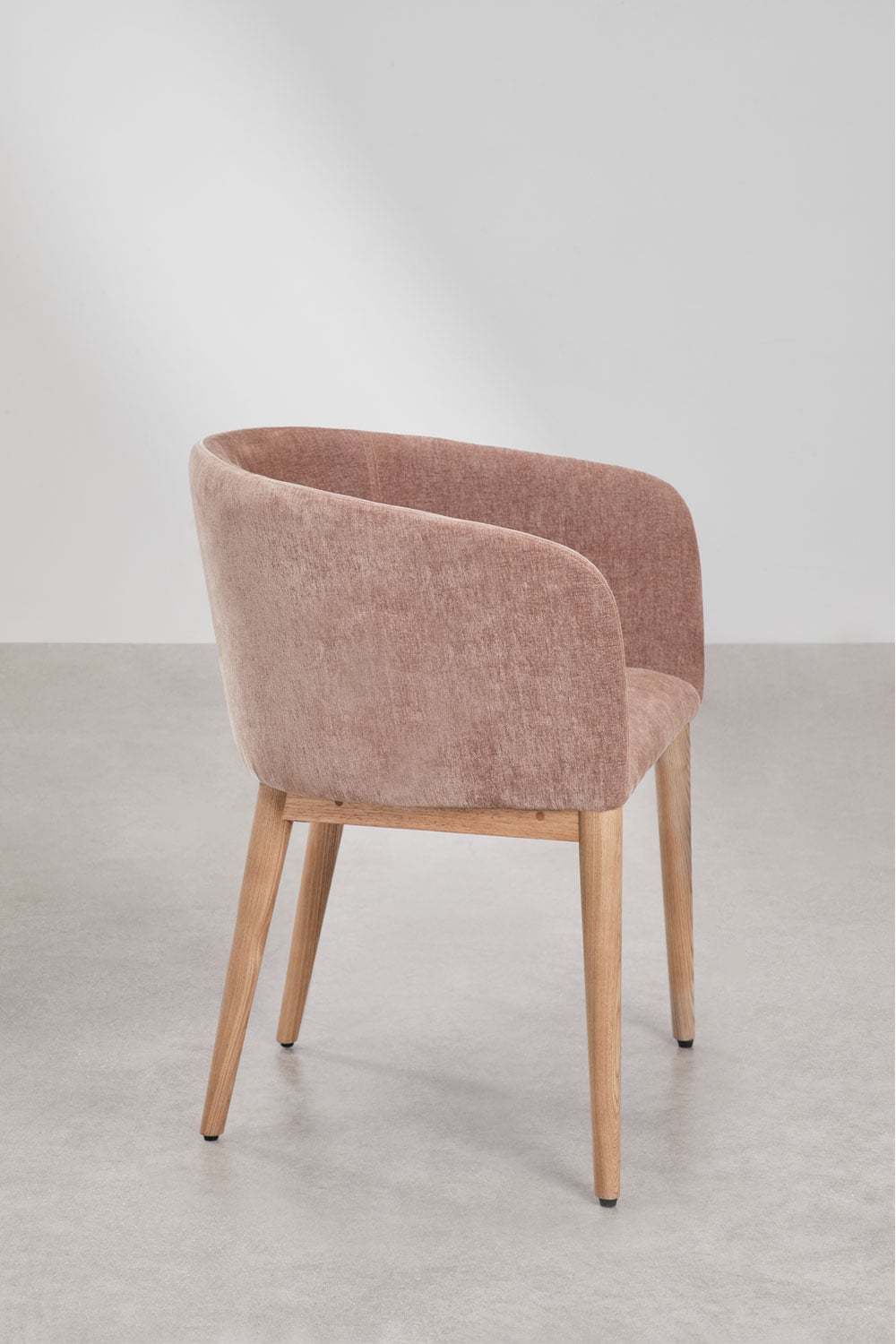 Pack de 2 chaises de salle à manger rembourrées avec accoudoirs Bunia, image de la galerie 4